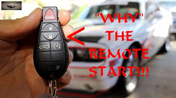 The Remote Start - "WHY" - Challenger MODS - 2009 Dodge Challenger PART 2 - Robs Custom Creations