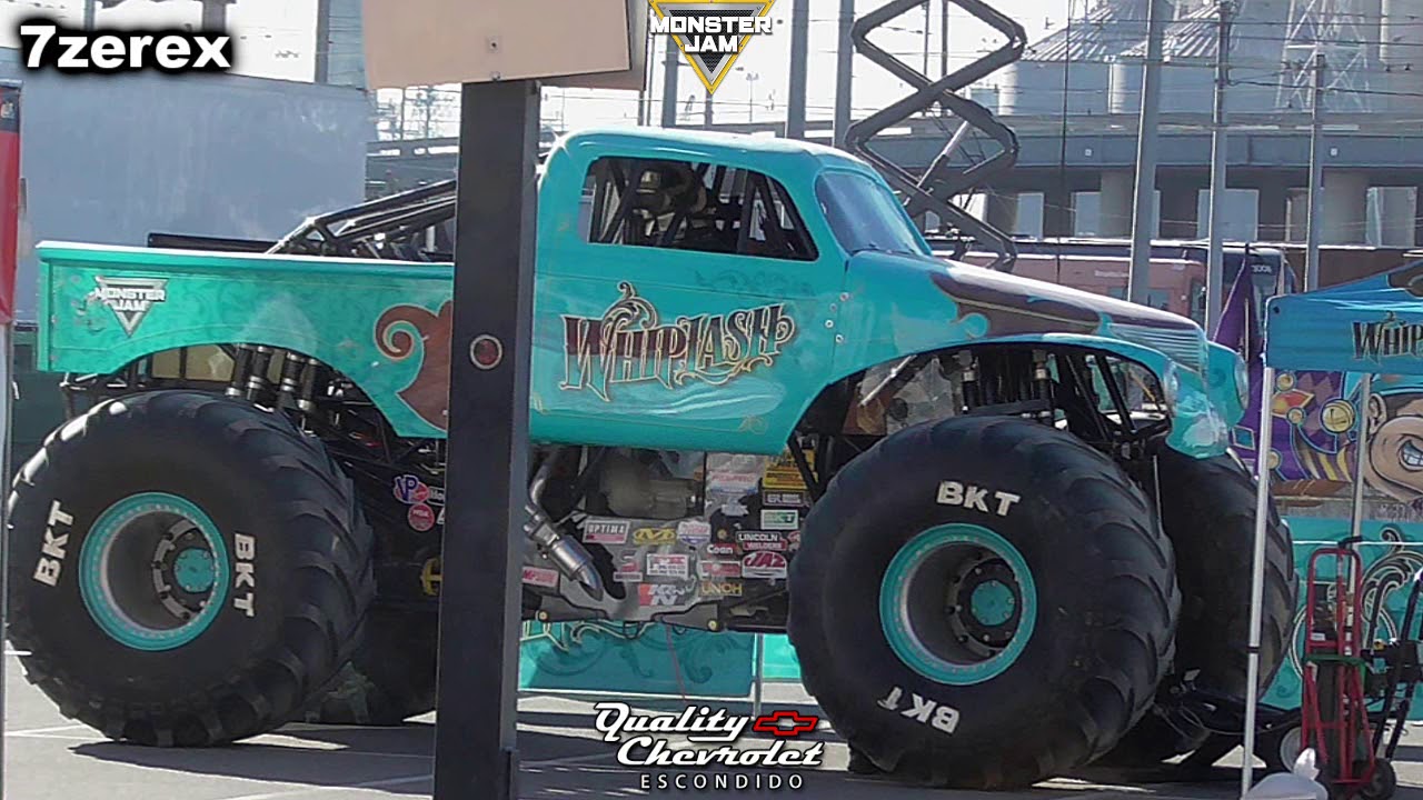 Monster Jam Pit Party Trucks Slide Show 1 26 2019 YouTube