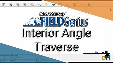 MicroSurvey FieldGenius How To: Interior Angle Traverse | Bench Mark