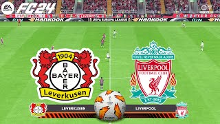 FC 24 | Bayer 04 Leverkusen vs Liverpool - UEFA Europa League Final - PS5™ Full Match & Gameplay