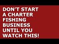 How to Start a Charter Fishing Business | Free Charter Fishing Business Plan Template Included