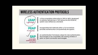 Famous Wireless Authentication Protocols (LEAP, PEAP and EAP) for CISSP Exam Wealth