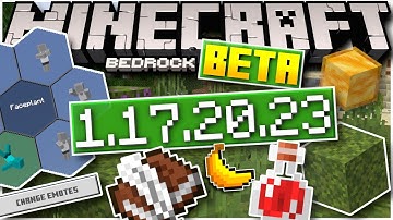 Minecraft Bedrock BETA ✅ 1.17.20.23 ✅ POTION GLITCH FIX ⚒️( Changelog )  MCPE,Xbox,Windows