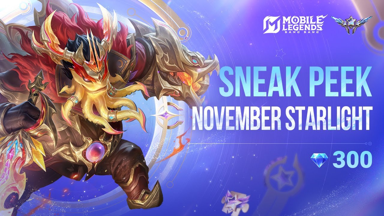November StarLight Perks | Bane "Lord of Scalding Seas" | Mobile Legends: Bang Bang