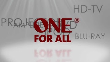 One For All - URC 6440 Simple 4 "CombiControl" feature - English