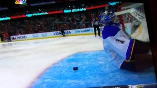 Patrick Kane doing the Superman, 2012 All-Star Game Skills Competition!
