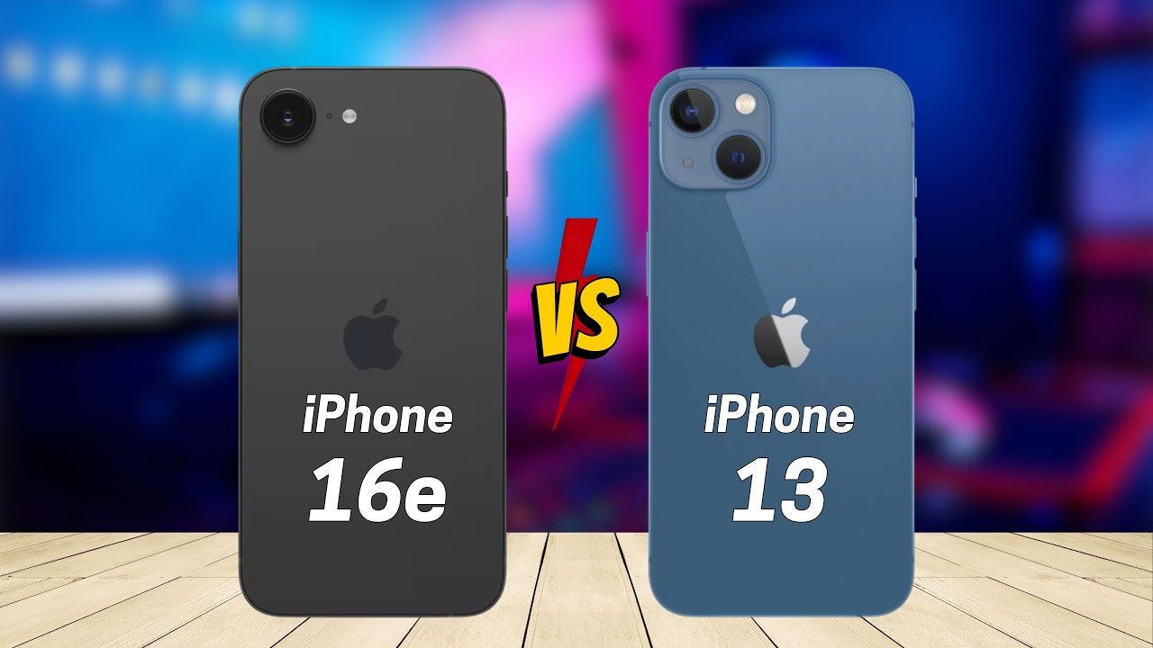 Iphone 16e vs iPhone 13