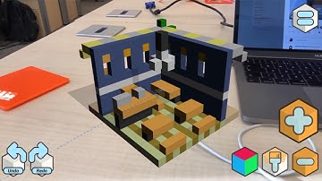 Cafe in Augmented Reality - Curious Blocks