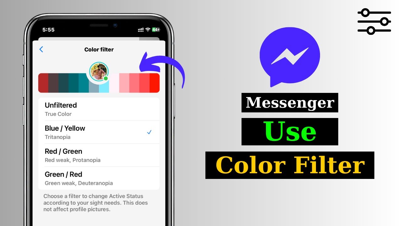 How To Use Color Filter on Messenger Active Status (Full Guide)
