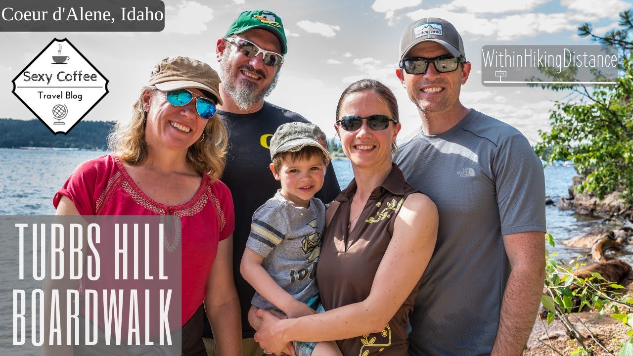 YouTubers Exploring Coeur d'Alene, ID | Tubbs Hill | Boardwalk