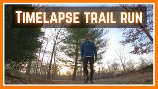 GoPro Hero 8 Time-lapse Trail Running