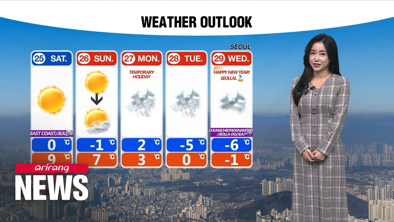 [Weather] Rain and snow along the east coast until tomorrow - YouTube