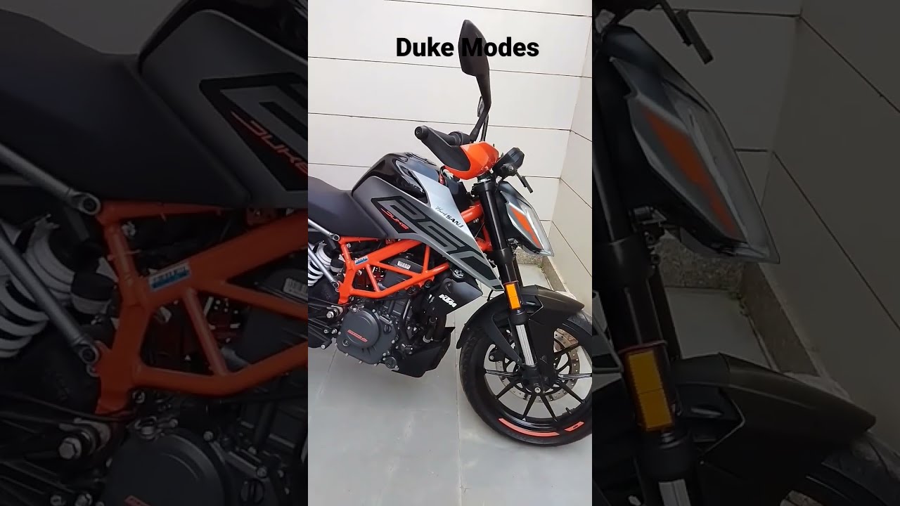 ktm Duke 250 Modes 