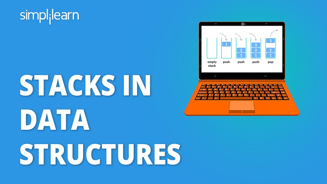 Stacks In Data Structures | Introduction To Stack | Data Structure Tutorial