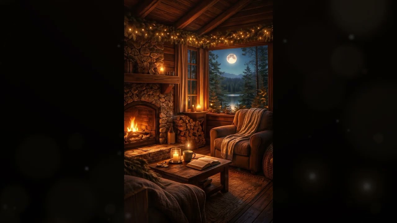 Warm Piano by the Fireplace | Cozy Night Music for Deep Sleep