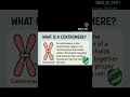Centromere = Chromosome’s seatbelt! #BiologyFacts #CellDivision #Centromere #ScienceShorts