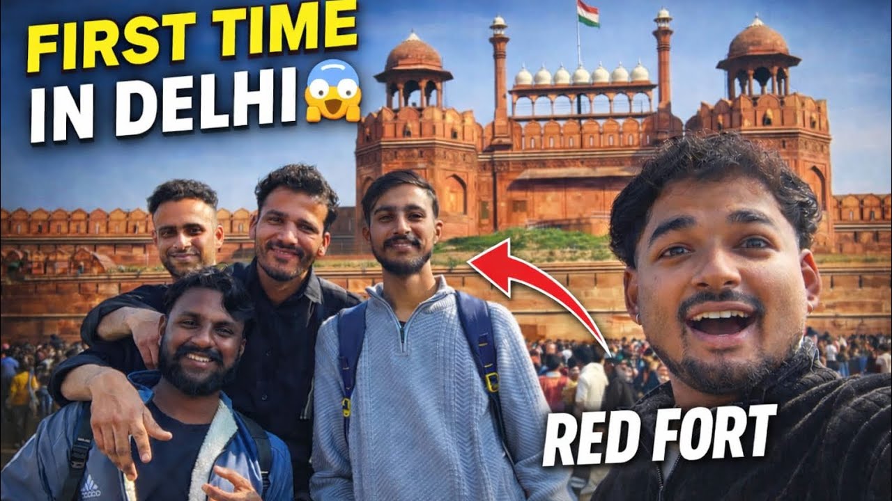 First Time Delhi With Friends😍