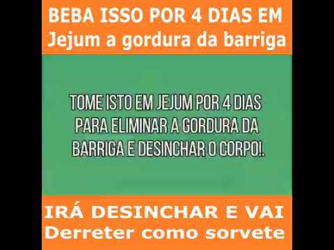 CHÁ, RECEITA DA DIETA DE 21 DIAS - DR. RODOLFO AURÉLIO