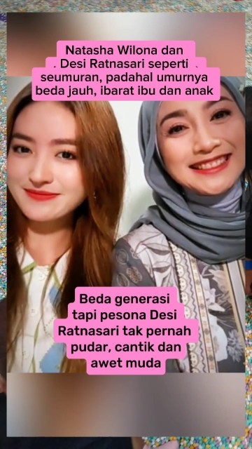 Mirip ya Natasha Wilona dengan desi Ratnasari #wilona #rubenonsu #desiratnasari #shorts