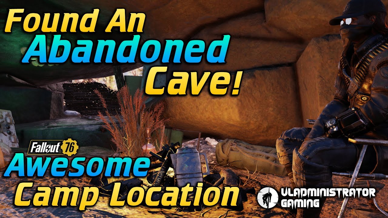 I Found an Abandoned Cave! | Fallout 76 Awesome Camp Location