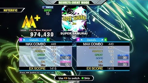 Judge 4 - SUPER SAMURAI (ESP-15) AA+ - 974k (Curilang