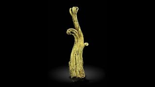 World's Finest Gold Specimen Probed With Los Alamos Neutrons