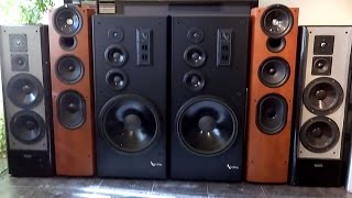 Kef Q11 speaker test against magnat zero 7 and Infinity Sm 152