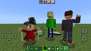 Baldis Basic Plus Addon in Minecraft PE