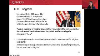 Exploring Interstate Licensure Compacts: Implications for NJ’s Healthcare Workforce