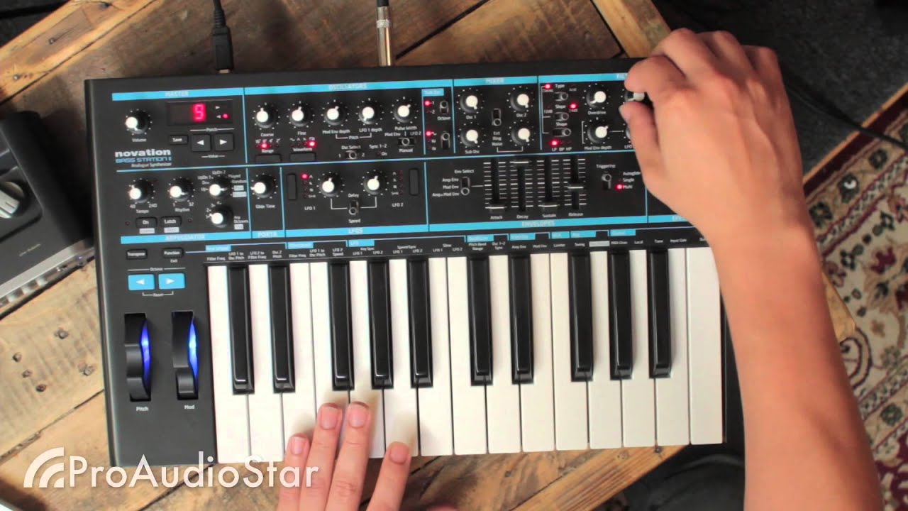 Novation Bass Station II Wobble Sound Design | ProAudioStar | Joseph Colmenero