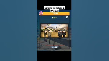 simple sandbox 2 new update 1.7.63 how to get Ww2 weapons in SSB2 #viral #shorts #memes #ssb2 #xd 😅