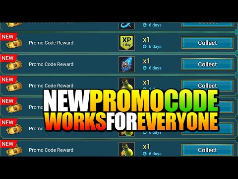 GET THESE FREE REWARDS NOW!! NEW PROMO CODE THAT WORKS FOR EVERYONE IN RAID SHADOW LEGENDS