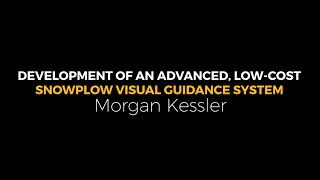 Snowplow Visual Guidance System - Advanced - Low Cost