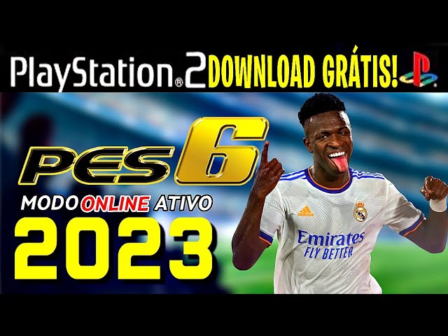 PES 2023 GRÁTIS!! ATUALIZADO (DEZEMBRO) PLAYSTATION 2 
