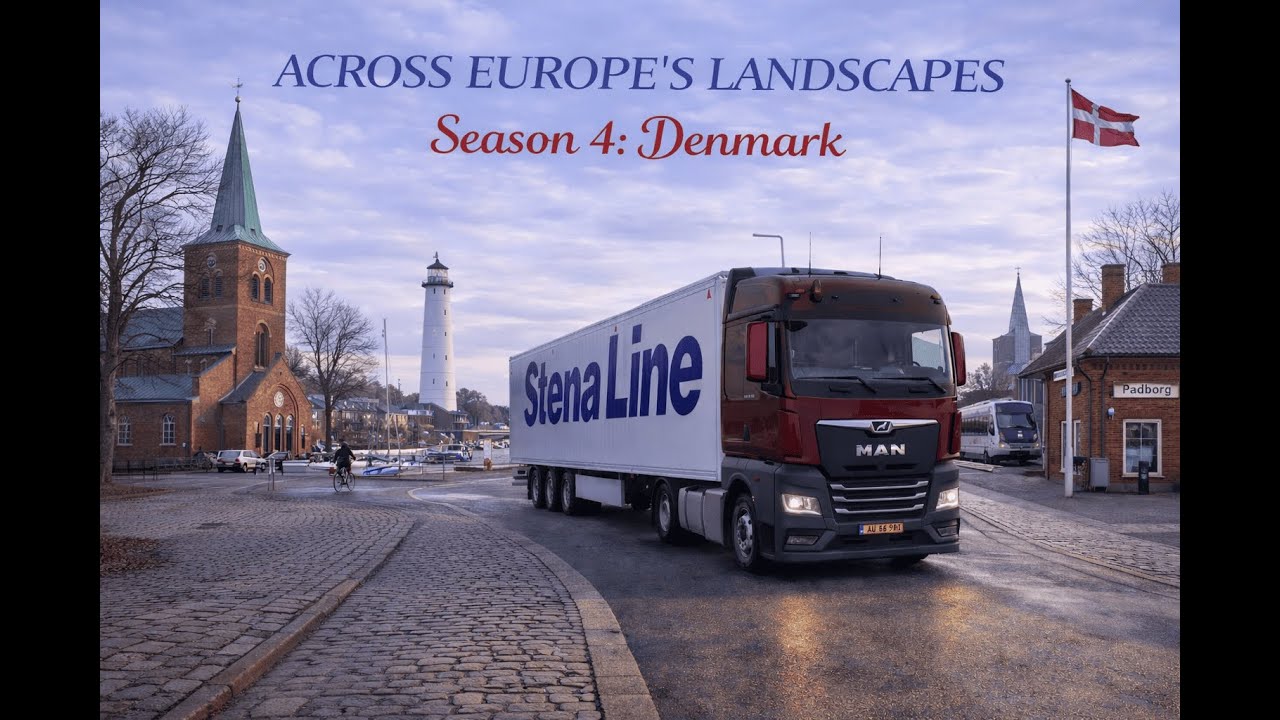 Across Europe’s Landscapes ~ Season 4: Denmark / Frederikshavn → Padborg [24/01/2026] (Part ІI)
