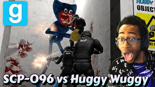 SCP-096 vs Huggy Wuggy : The Experimental Failure - Garry's Mod Edition (Poppy Playtime Crossover)