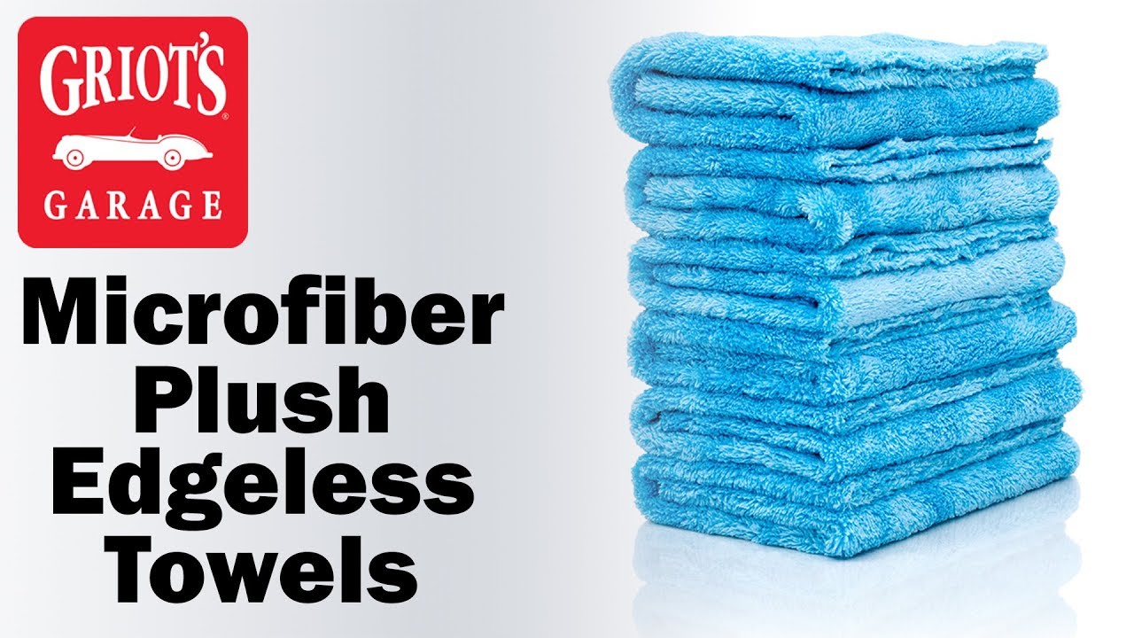 Microfiber Plush Edgeless Towels