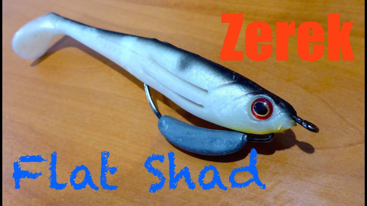 Zerek Flat Shad Review + Underwater Footage 