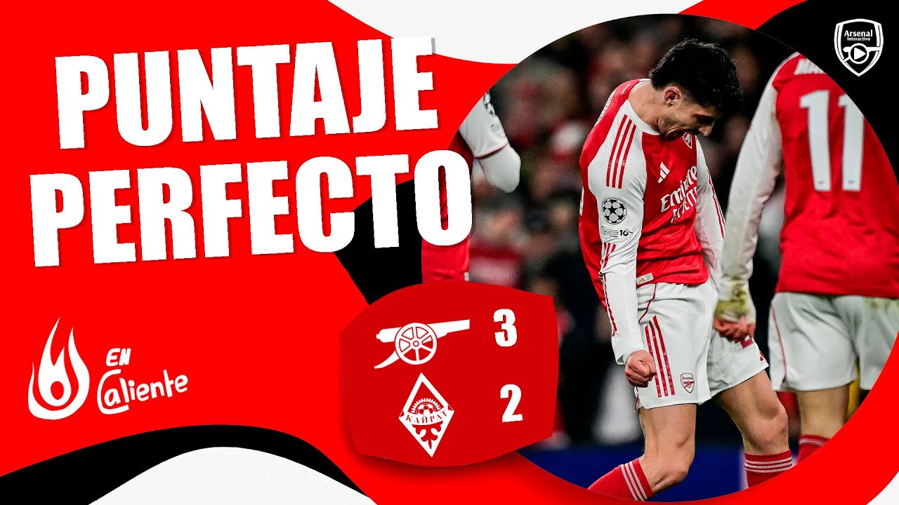 🔥 EN CALIENTE: Arsenal vs. Kairat Almaty (3-2) | Premier League - YouTube