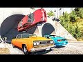 High Speed Traffic Crashes #39 - BeamNG Drive | CrashBoomPunk