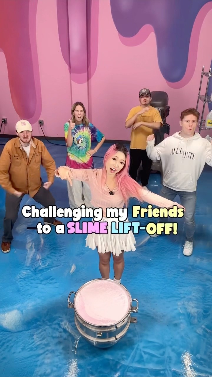 SLIME LIFT OFF CHALLENGE ?