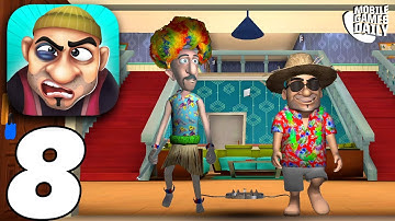 SCARY ROBBER HOME CLASH Gameplay Walkthrough Part 8 - Level 9 Slime Time (iOS Android)