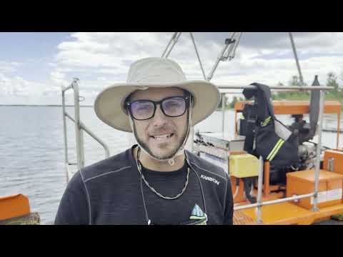 August 26, 2025 Getting Rid of Weeds in Cobourg Harbour