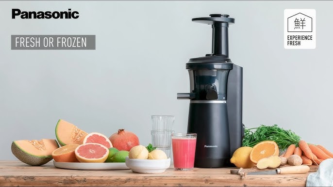 Panasonic MJ-L500 Slow Juicer Review - YouTube