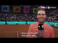 Rafael Nadal bids emotional farewell to Madrid Open