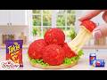 So Crispy &amp; Spicy Takis Octopus Cheese Balls Recipe | TinyBap ASMR Mini Cooking