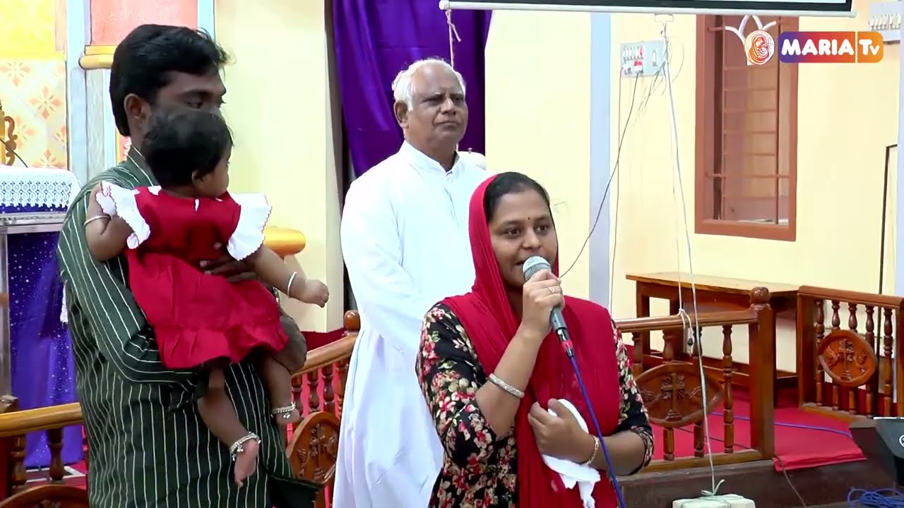 Testimony சாட்சியம் Thiruthuraipoondi Our Lady of Lourdes Shrine #mariatv