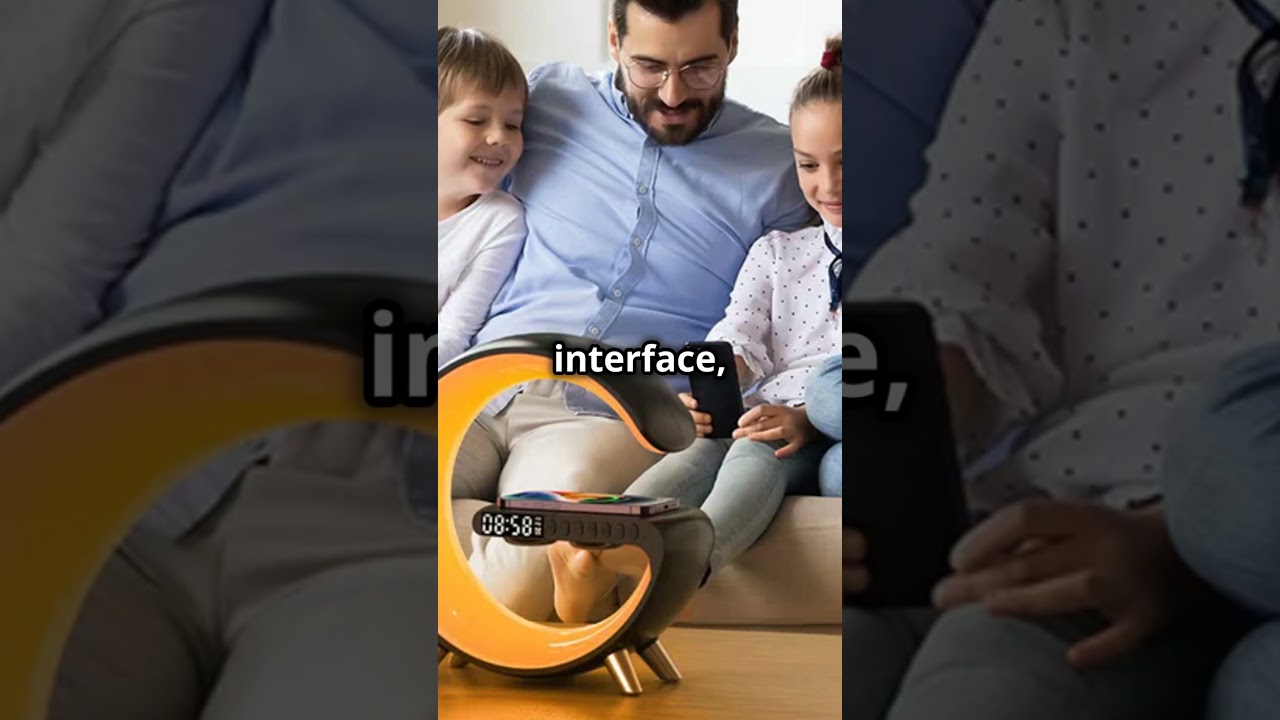 Transform Your Space with This Multifunctional charger lamp clock 