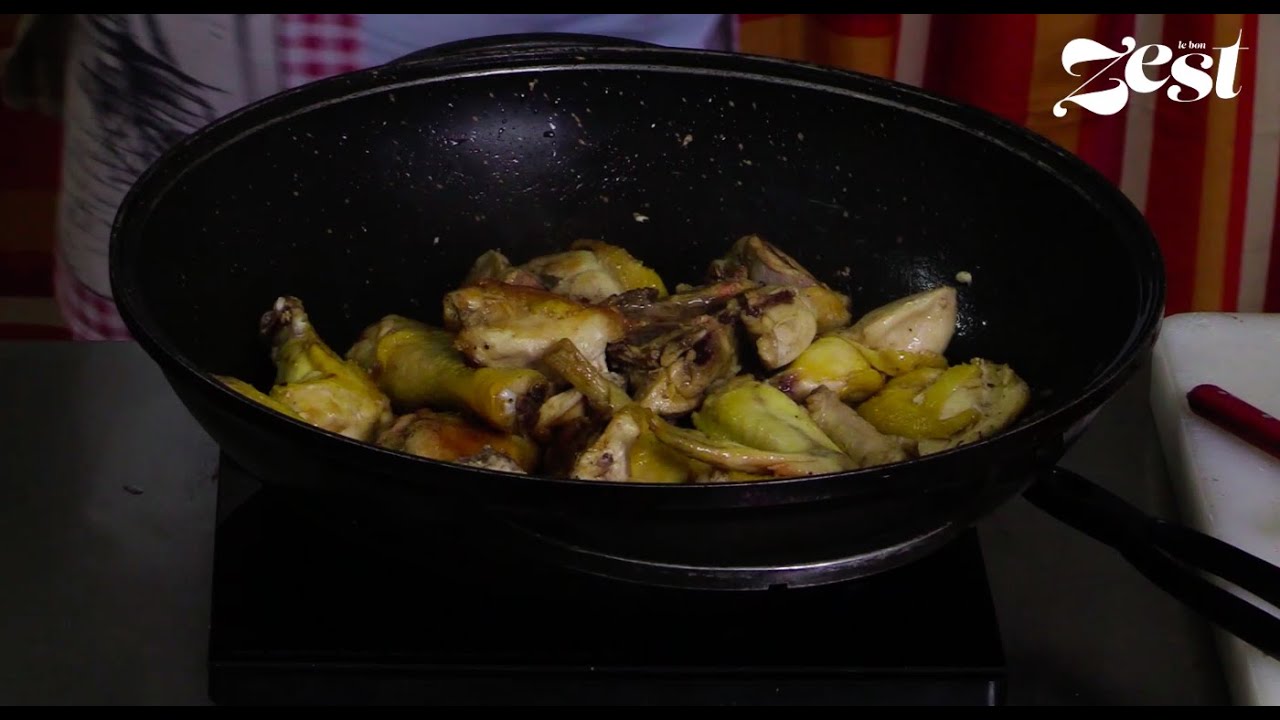 Recette - Cari Poulet de Marie Thérèse Antou