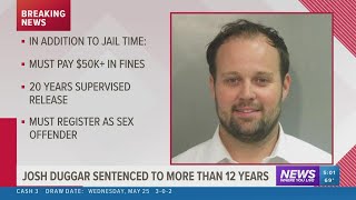 Recap | Reality star Josh Duggar sentenced to federal prison